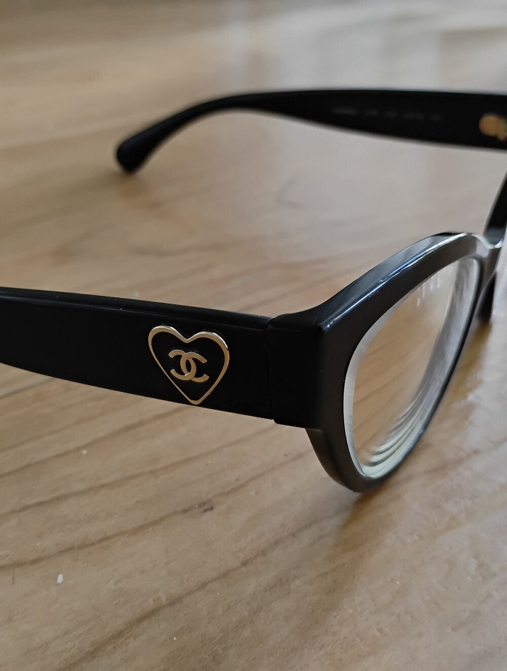 Chanel CH3436 c.501 Cat Eye Heart Logo Glasses Frames
